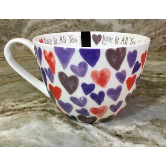 ❤️ Love jumbo porcelain cup mug coffee portobello - Picture 2 of 7